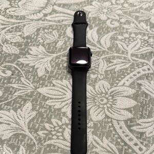 Apple Smartwatch with Black Band